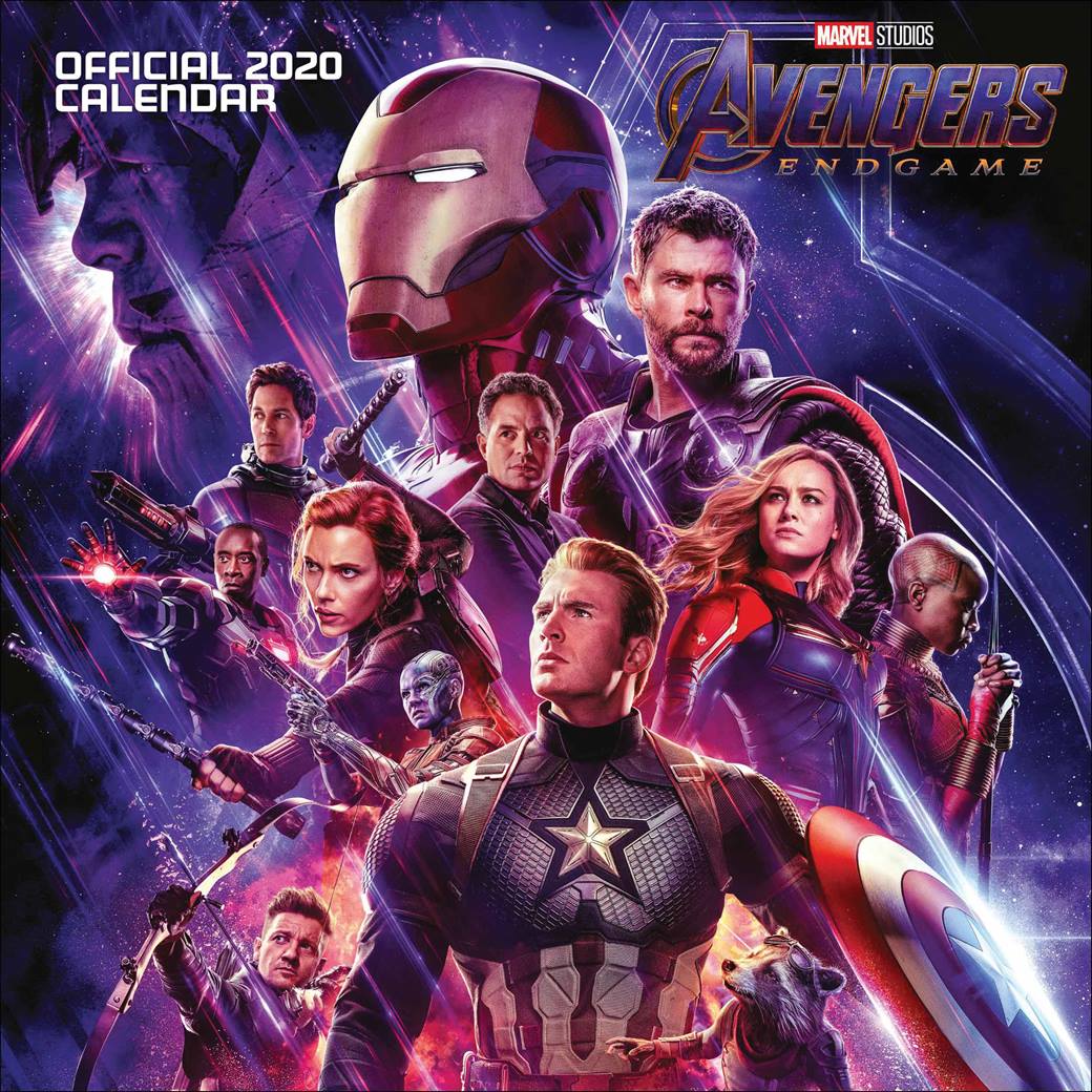 Marvel Avengers End Game 2020 Официальный календарь — календари 2020
