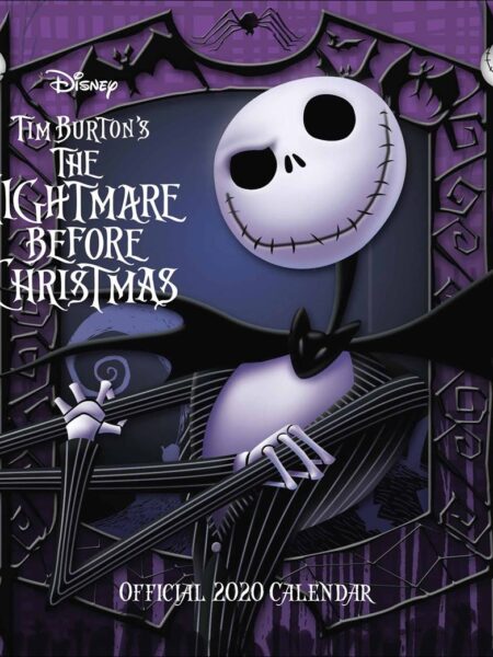 Nightmare Before Christmas 2020 Официальный календарь