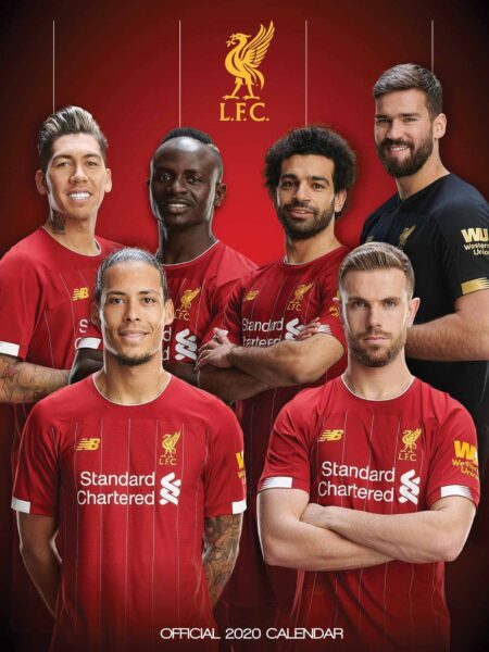 Liverpool FC 2020 Официальный календарь