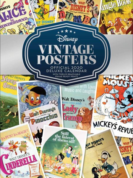 Disney, Vintage Posters Deluxe Collector's 2020 Официальный календарь - коллекционное издание