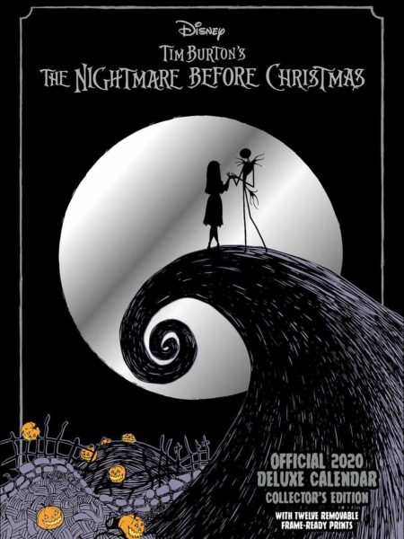 Nightmare Before Christmas Deluxe Collector's 2020 Официальный календарь - коллекционное издание